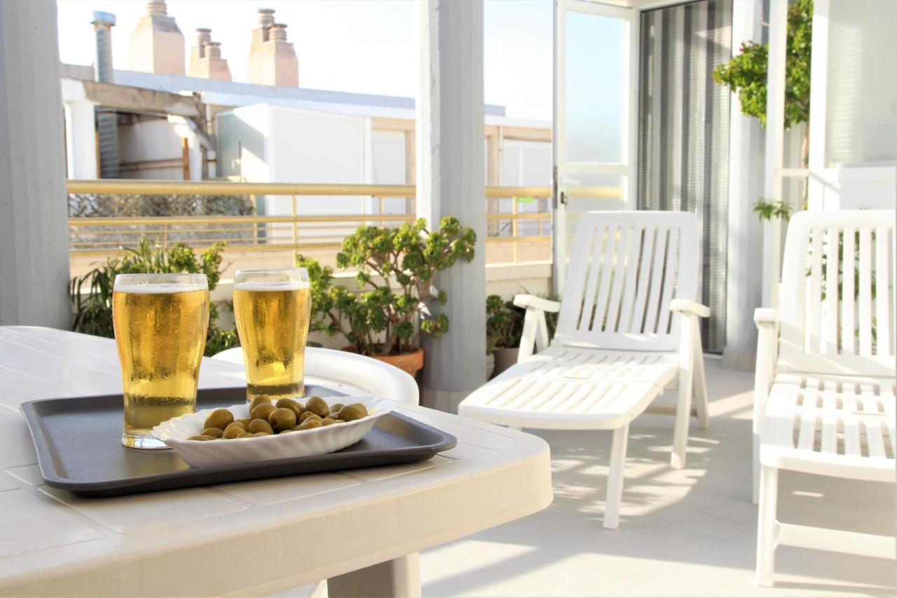 La Perla Apartment, Paradis Park, La Pineda - Atico 1ª Linea - Solarium - Wifi - Piscina מראה חיצוני תמונה