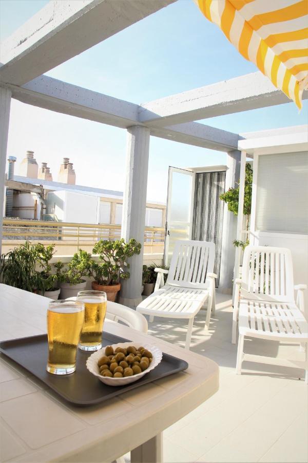 La Perla Apartment, Paradis Park, La Pineda - Atico 1ª Linea - Solarium - Wifi - Piscina מראה חיצוני תמונה